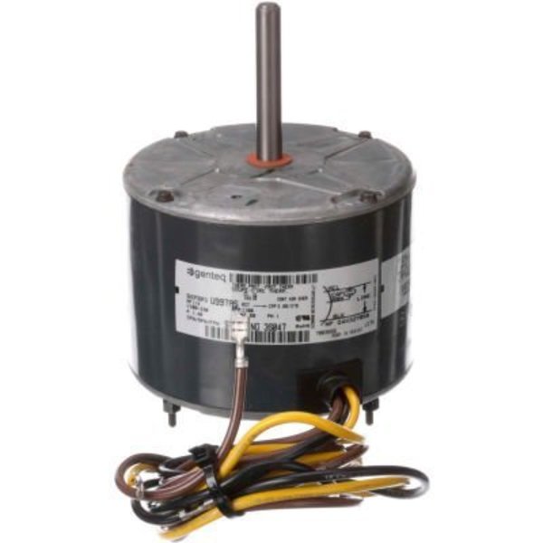 A.O. Smith Genteq OEM Replacement Motor, 1/4 HP, 1100 RPM, 208-230V, TEAO, 48 Frame 3S047